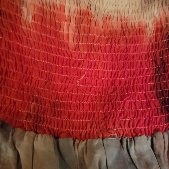 Entro Boutique Tie Dye Maxi Dress Size Small - Picture 5 of 6